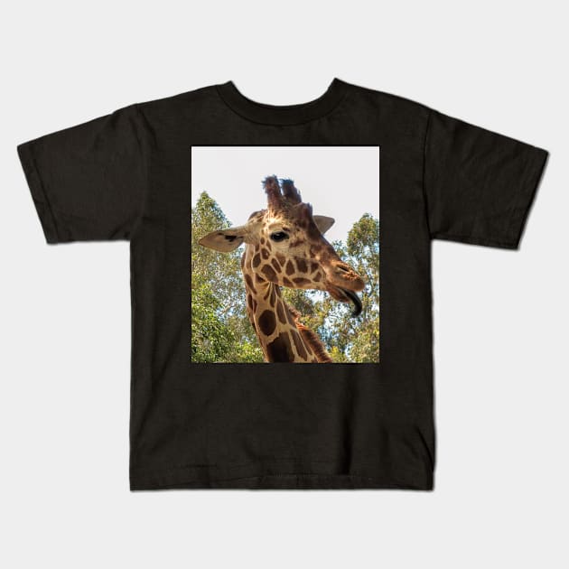 Giraffe Kids T-Shirt by DPattonPD